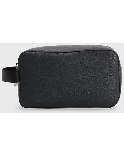 Calvin Klein Neceser reciclado - Negro