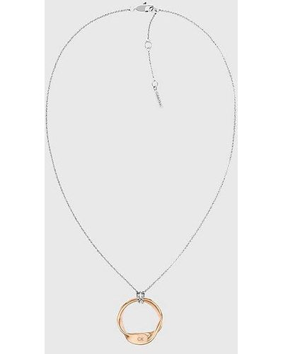 Calvin Klein Ketting - Ethereal Metals - Wit