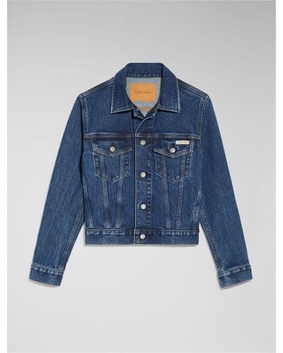 Calvin Jean denim jackets for Women | Online Sale up 70% off | Lyst