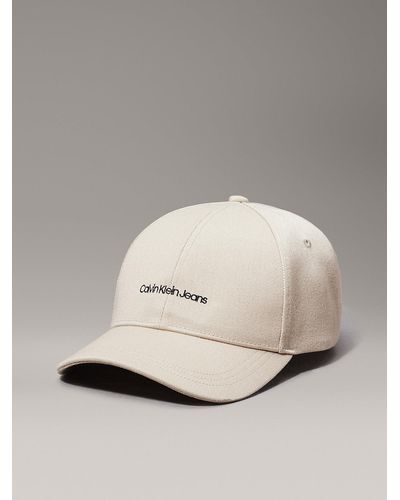 Calvin Klein Twill Cap - Natural