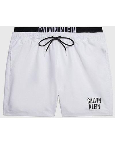 Calvin Klein Zwemshort Met Dubbele Tailleband - Intense Power - Meerkleurig