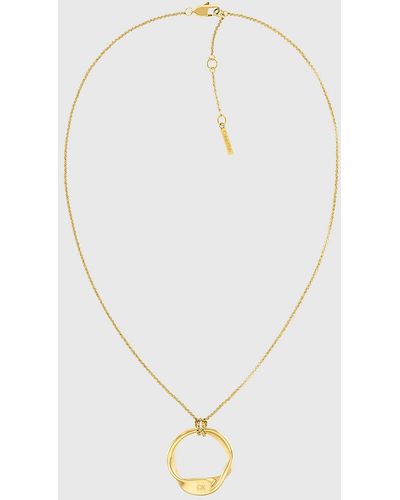 Calvin Klein Necklace - Ethereal Metals - White