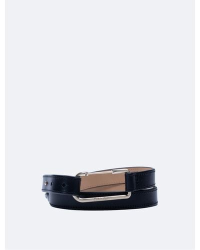 Calvin Klein Carabiner Harness Belt - White