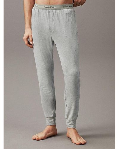 Calvin Klein Pantalón de chándal de estar por casa - Ultra Soft Modern - Gris