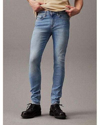 Calvin Klein Skinny Jeans - Blau