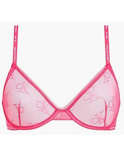 Calvin Klein Half Plunge-BH – CK One - Pink