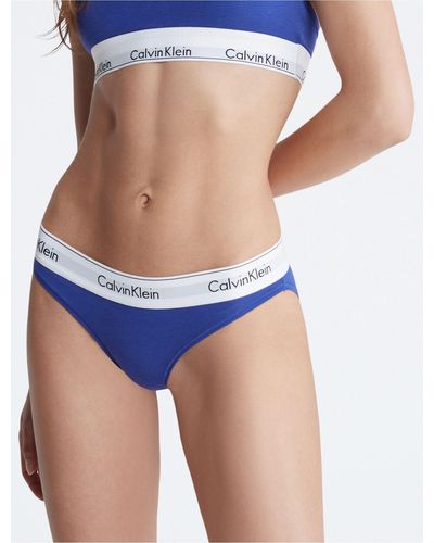 Calvin Klein Modern Cotton Bikini - Blue