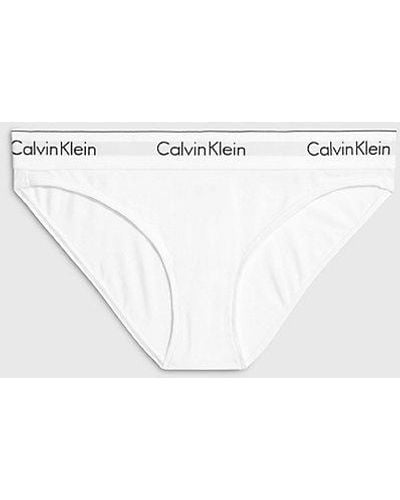 Calvin Klein Braguitas clásicas - Modern Cotton - Blanco