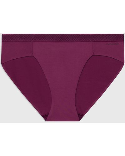 Calvin Klein Bikini Briefs - Seductive Comfort - Purple
