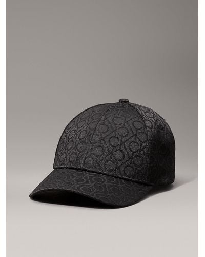 Calvin Klein Jacquard Logo Cap - Black