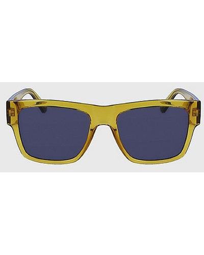 Calvin Klein Gafas de sol rectangulares CKJ23605S - Azul