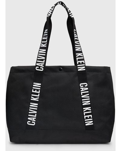 Calvin Klein Sac cabas de plage - CK Meta Legacy - Noir