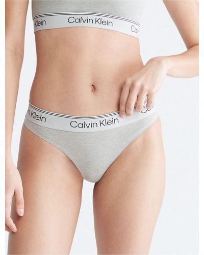 Calvin Klein Athletic Thong - White