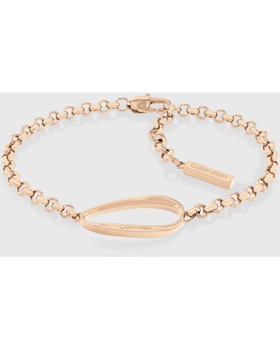 Calvin Klein Bracelet - Playful Organic Shapes - Métallisé