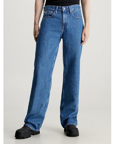 Calvin Klein 90's Loose Fit Jeans - Blauw