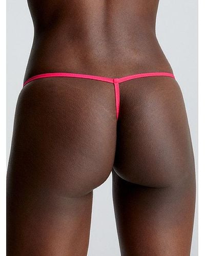 Calvin Klein String - Flex Fit - Roze