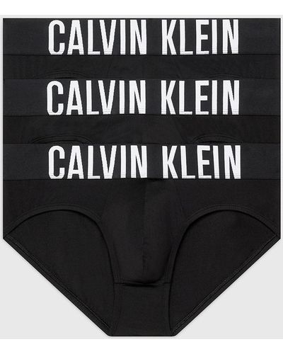 Calvin Klein 3 Pack Briefs - Intense Power - Black