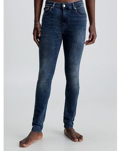 Calvin Klein Super Skinny Jeans - Blau