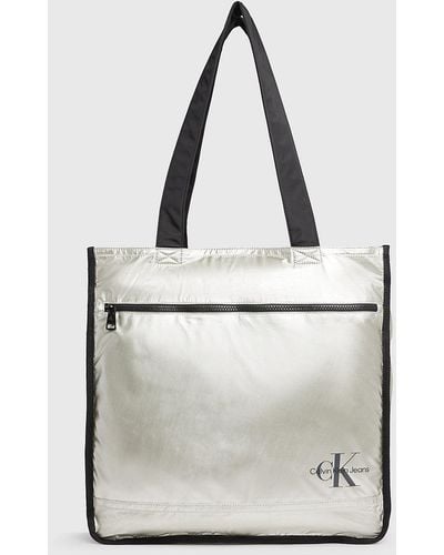 Calvin Klein Reversible Tote Bag - White