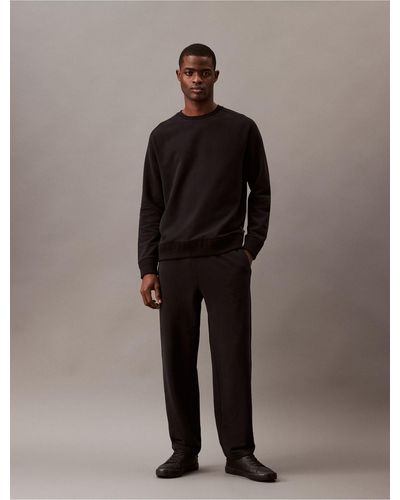 Calvin Klein Luxe Terry Sweatpants - Brown