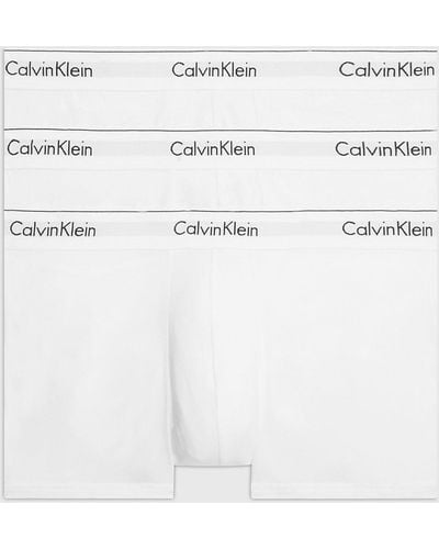 Calvin Klein Lot de 3 boxers - Modern Cotton - Blanc