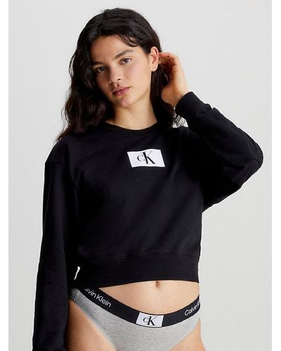 Calvin Klein Lounge Sweatshirt - Ck96 - Zwart