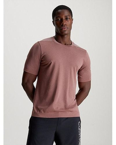 Calvin Klein Sport T-shirt - Paars