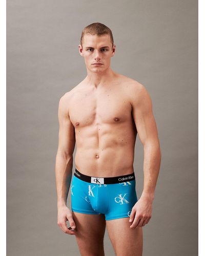 Calvin Klein Boxer taille basse - CK96 - Bleu