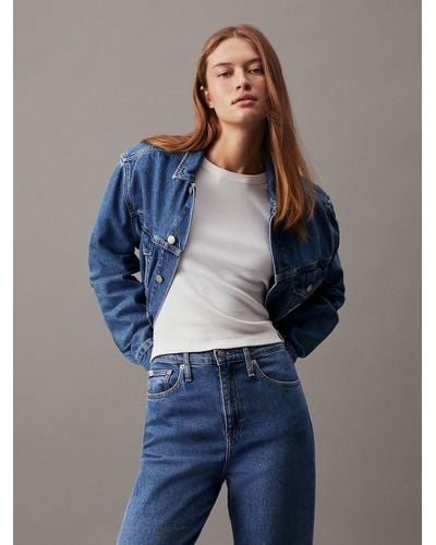 Calvin Klein Veste en jean collector - Bleu