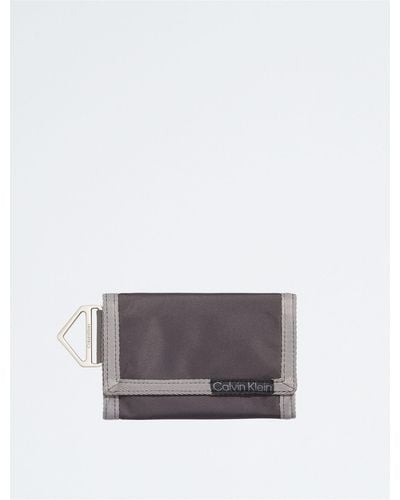 Calvin Klein Utility Snap Wallet - White