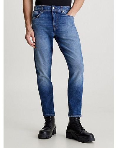Calvin Klein Dad Jeans - Blauw