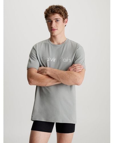 Calvin Klein Lounge T-shirt - Steel Cotton - Grey