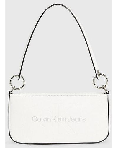 Calvin Klein Bolso de hombro - Blanco