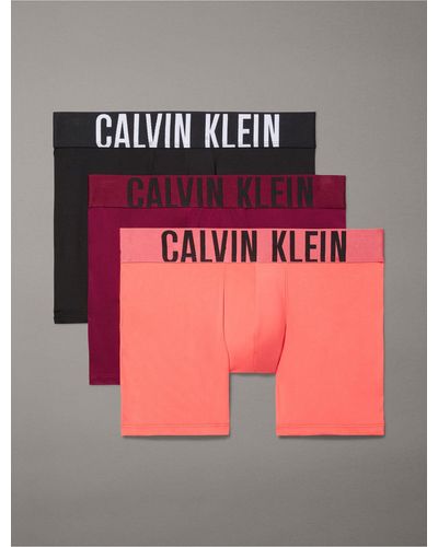 Calvin Klein Intense Power Micro 3-pack Boxer Brief - Pink