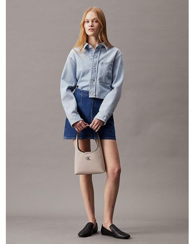 Calvin Klein Shoulder Bag - Blue