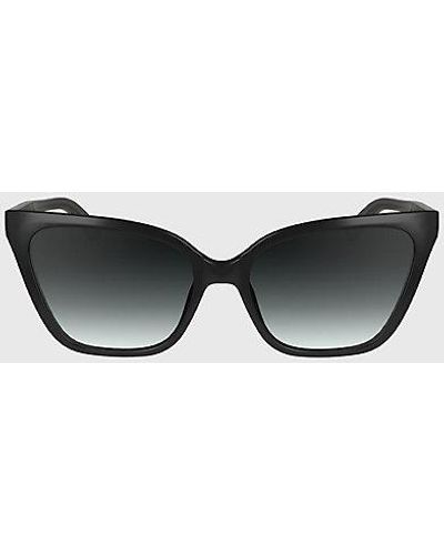 Calvin Klein Gafas de sol ojo de gato CK24507S - Negro