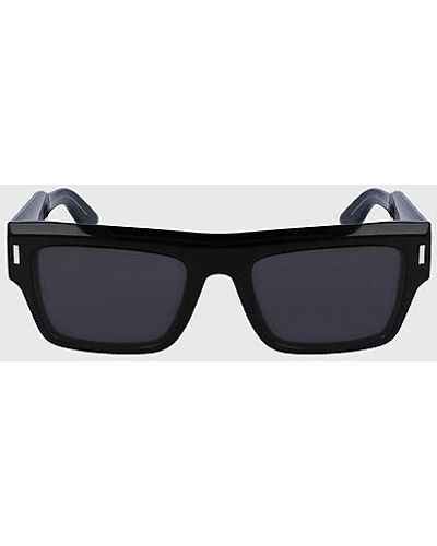 Calvin Klein Gafas de sol cuadradas CK23504S - Negro