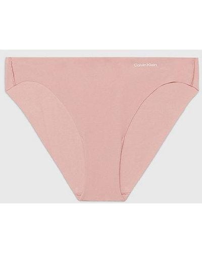Calvin Klein Slip - Invisibles Cotton - Pink