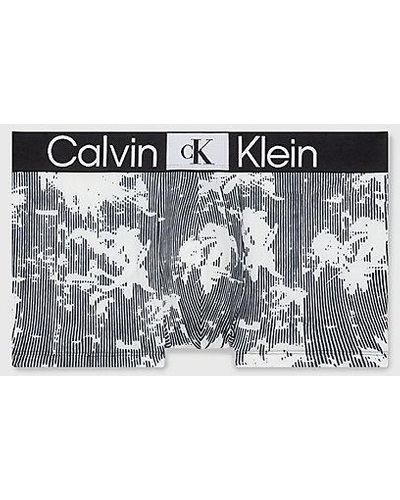 Calvin Klein Bóxers de tiro bajo - CK96 - Metálico