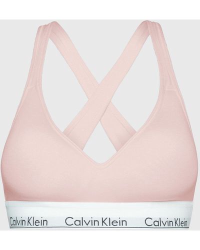 Calvin Klein Lift Bralette - Modern Cotton - - Pink - Women - XS - Rose