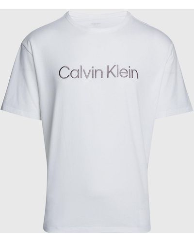 Calvin Klein Haut de pyjama - Pure - Blanc