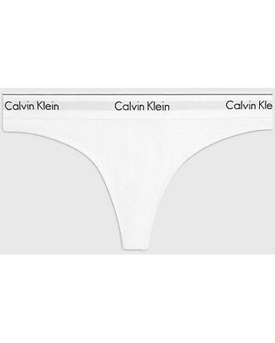 Calvin Klein String - Modern Cotton - Mehrfarbig