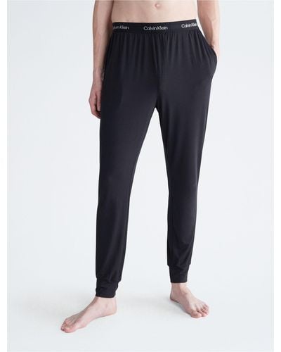 Calvin Klein Ultra-soft Modern Lounge Sleep Sweatpants - Blue