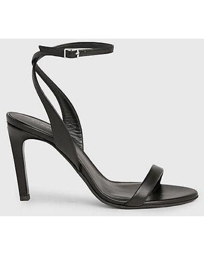 Calvin Klein Leren Stilettosandalen - Wit