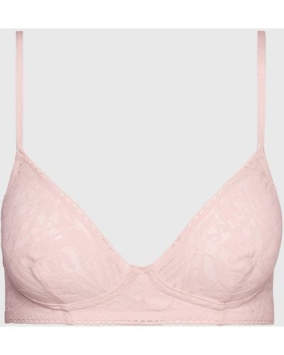 Calvin Klein Brassière - Ultra Soft Lace - Rose