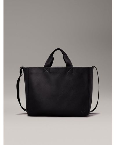Calvin Klein Slim Tote Bag - Black