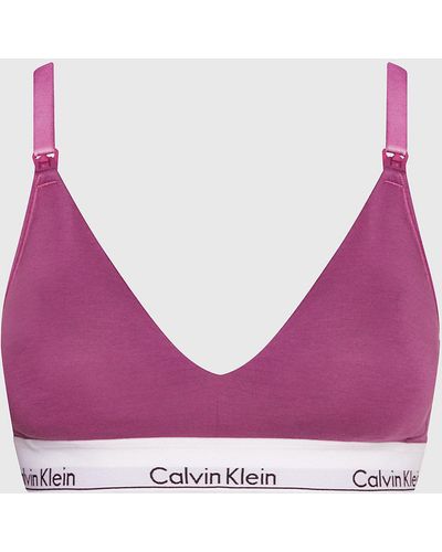 Calvin Klein Maternity Bra - Modern Cotton in Pink