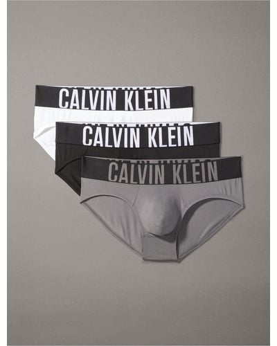 Calvin Klein Intense Power Micro 3-pack Hip Brief - Black