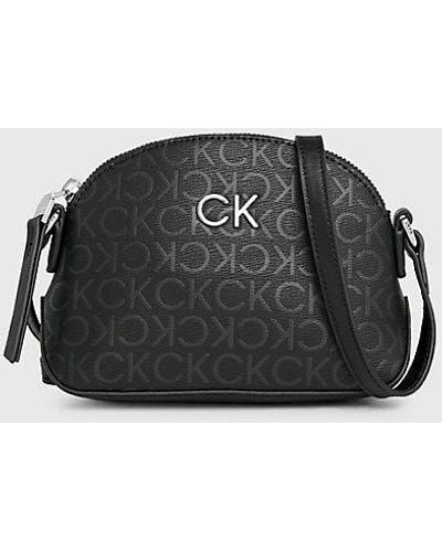 Calvin Klein Kleine Crossover Met Logo - Zwart