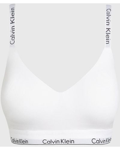Calvin Klein Brassière emboîtante - Modern Cotton - Blanc